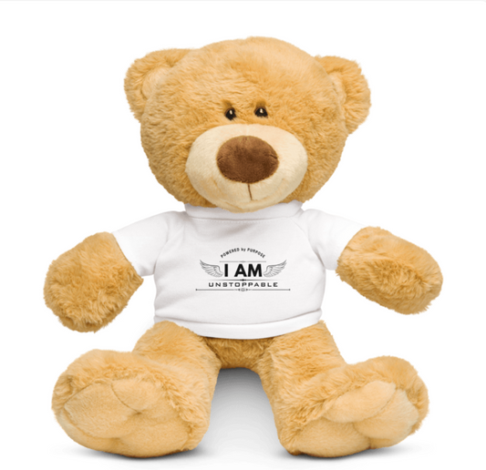 I Am Unstoppable™ 🏆 Legacy Yoga Bear Rock'n a Tee - The Symbol of Strength, Purpose & Power